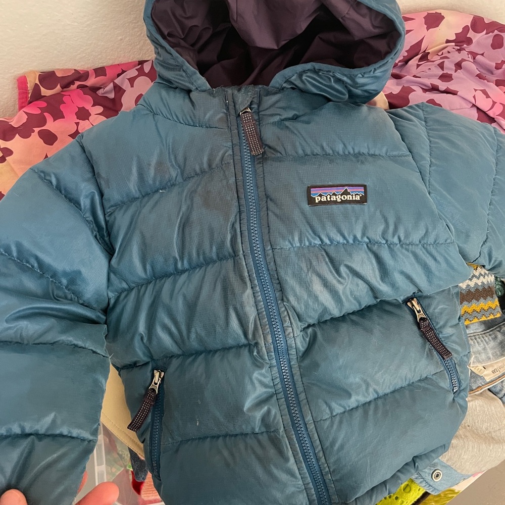 Kids Patagonia down jacket